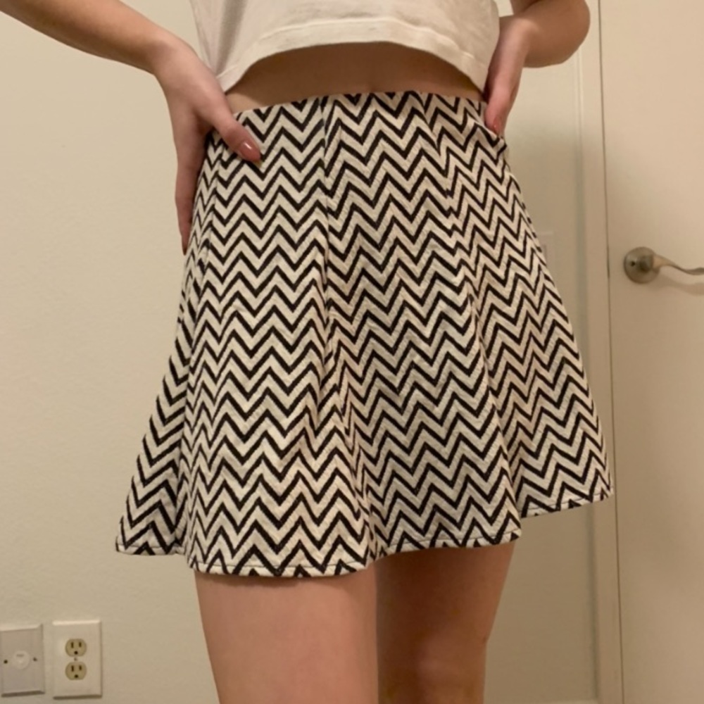 patterned skirt